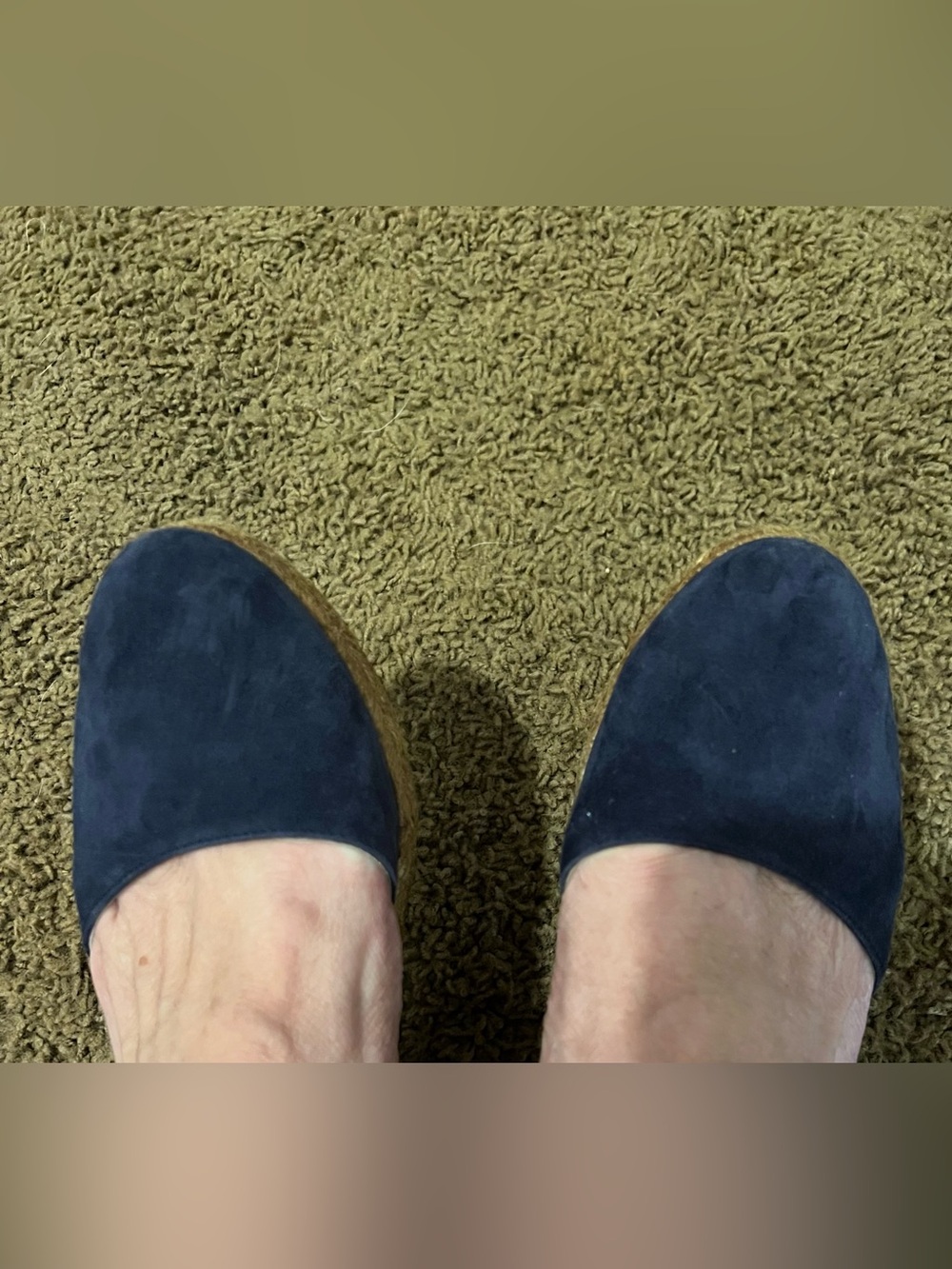 Gaimo Espadrilles size 39 (US 9) blue excellent condition - Picture 8 of 8